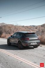 Porsche Macan Turbo on Vossen Wheels (VFS1) 2017 года